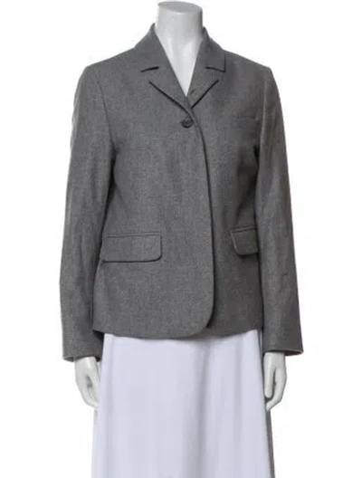 Pre-owned Cos Wool Blazer In Gray