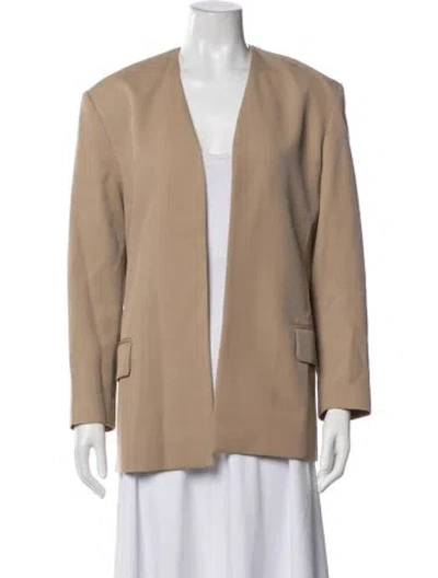Pre-owned Cos Wool Blazer W/ Tags In Neutrals