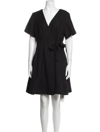 Pre-owned Cos Wool Coat In Black