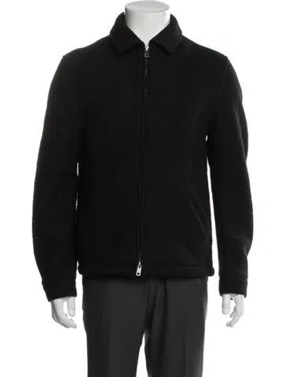 Pre-owned Cos Wool Jacket In Black