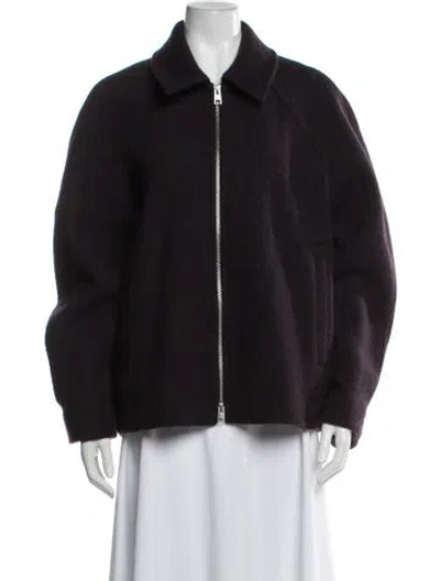 Pre-owned Cos Wool Jacket In Brown