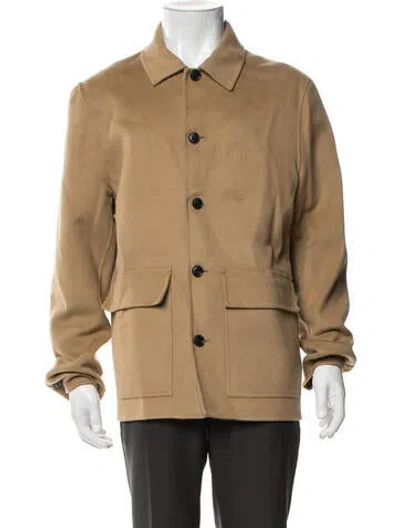 Pre-owned Cos Wool Jacket In Brown