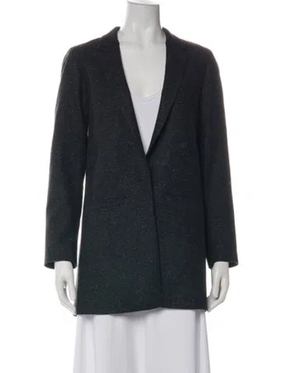 Pre-owned Cos Wool Jacket In Green