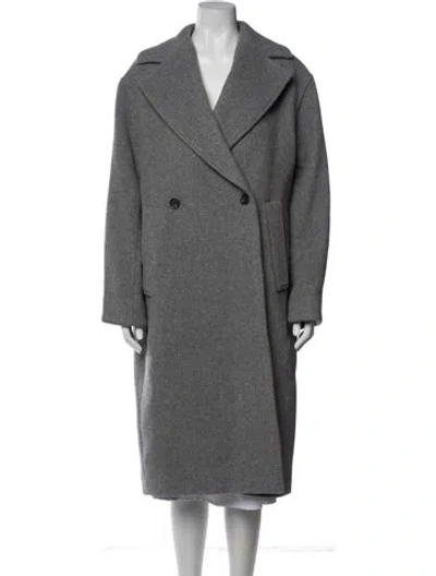 Pre-owned Cos Wool Jacket In Grey
