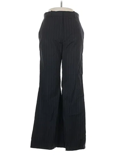 Pre-owned Cos Wool Pants In Black