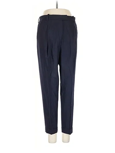 Pre-owned Cos Wool Pants In Blue