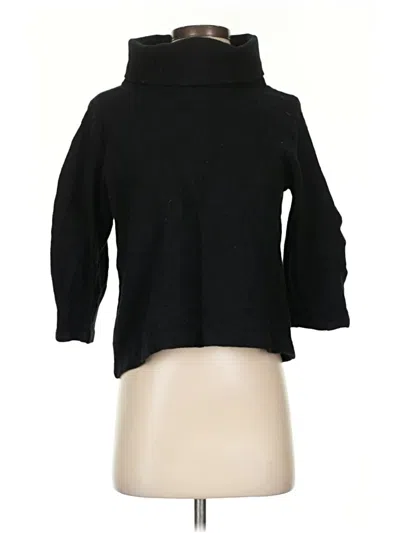 Pre-owned Cos Wool Pullover Sweater In Black