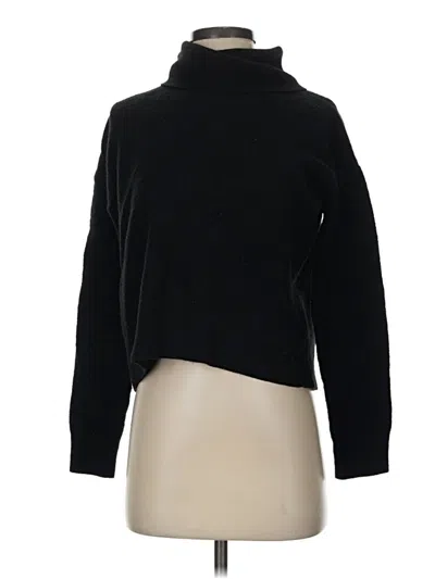 Pre-owned Cos Wool Pullover Sweater In Black