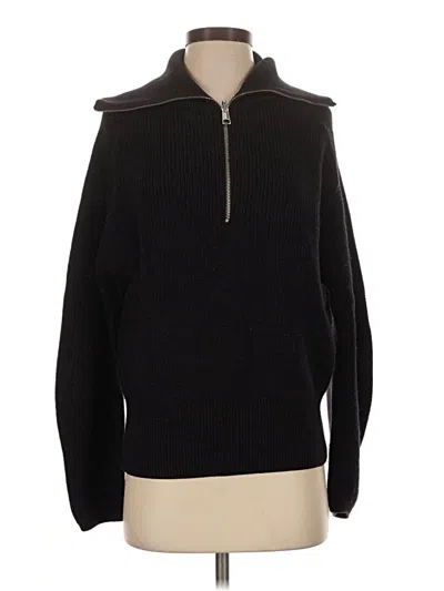 Pre-owned Cos Wool Pullover Sweater In Black