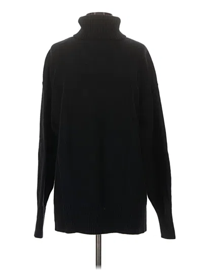 Pre-owned Cos Wool Pullover Sweater In Black