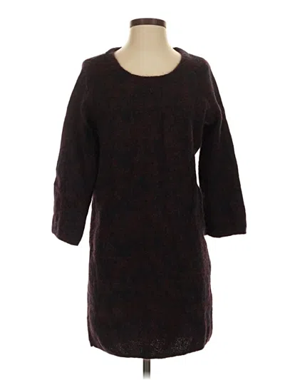 Pre-owned Cos Wool Pullover Sweater In Brown