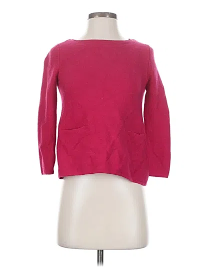 Pre-owned Cos Wool Pullover Sweater In Pink