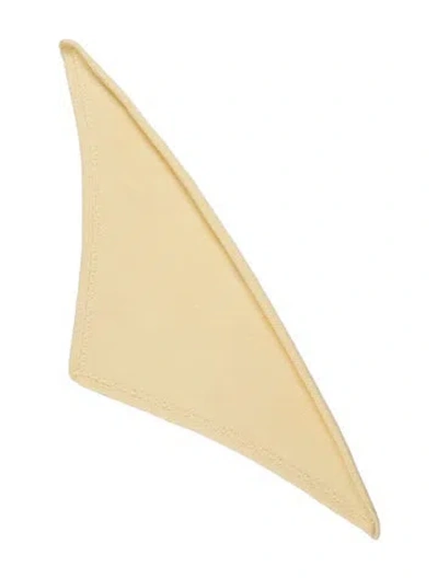 Pre-owned Cos Wool Scarf In Yellow