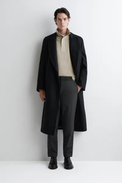 Cos Wool Skinny Trousers In Grey In Grey