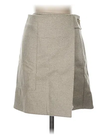 Pre-owned Cos Wool Skirt In Gray