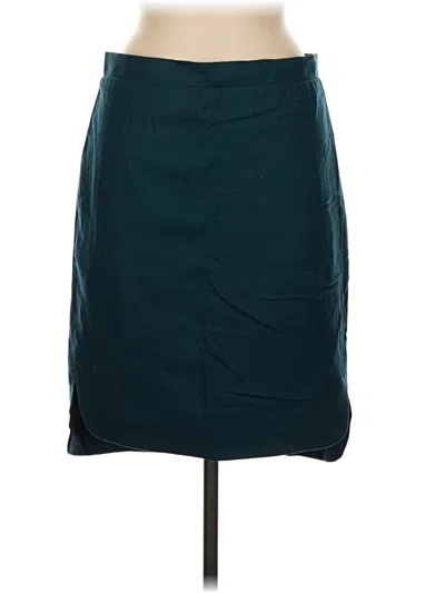 Pre-owned Cos Wool Skirt In Teal