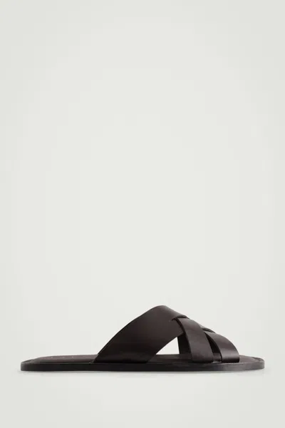Cos Woven Leather Sandals