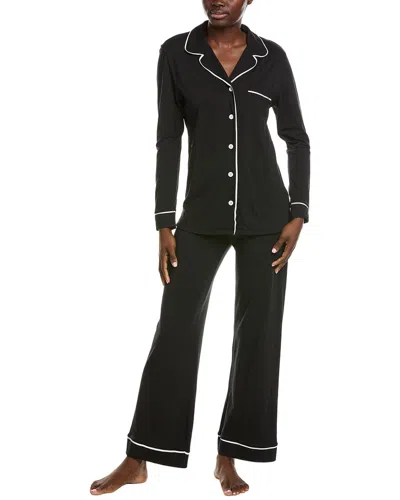 Cosabella 2pc Bella Relaxed Top Pant Set In Black