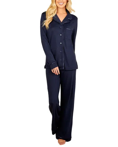 Cosabella 2pc Bella Relaxed Top Pant Set In Black