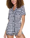 Cosabella 2pc Bella Top & Pant Pajama Set In Multi