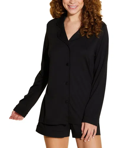 Cosabella 2pc Bella Top Boxer Pajama Set In Black