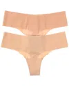 Cosabella 2pk Soire Confidence String Bikini In Brown