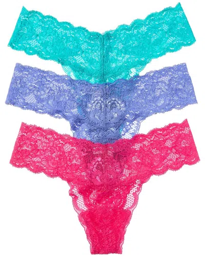 COSABELLA COSABELLA 3PK NEVER SAY NEVER LOWRIDER THONG