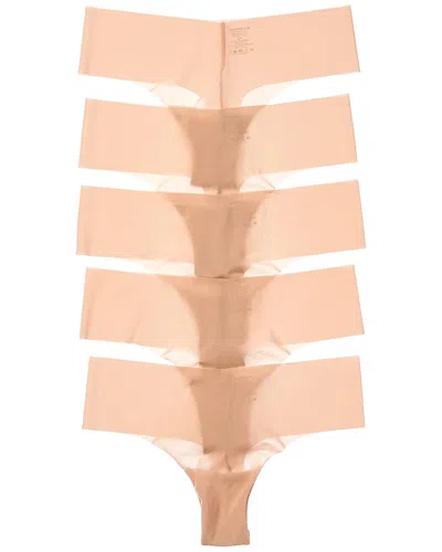 Cosabella 5pk Dolce Thong In Brown