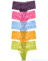 Cosabella 5pk Never Say Never Comfie Thong In Multi