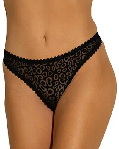 Cosabella Accra Thong In Black Animal