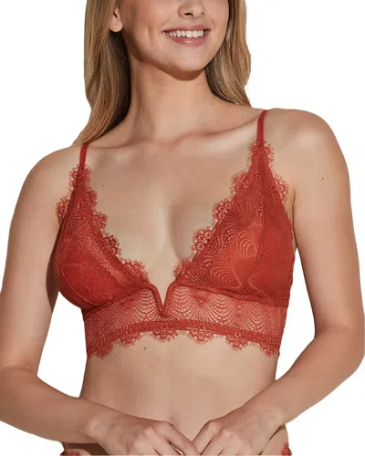 Cosabella Allure Bralette In Red