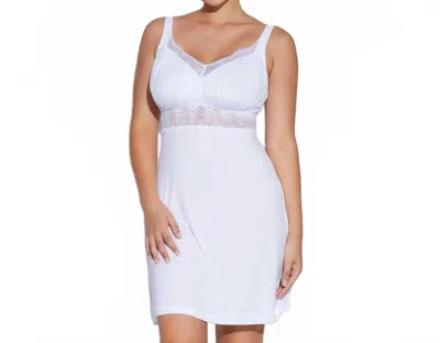 Cosabella Allure Curvy Chemise In White
