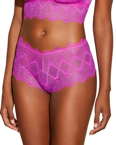 Cosabella Allure Hotpant In Purple