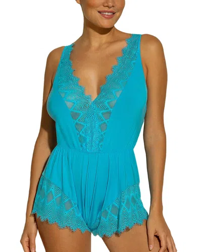 Cosabella Allure Sleep Teddy In Blue