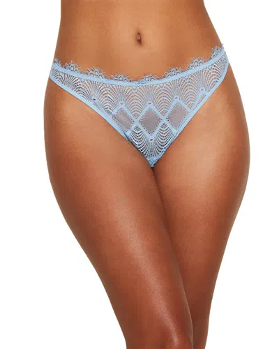 Cosabella Allure Thong In Blue