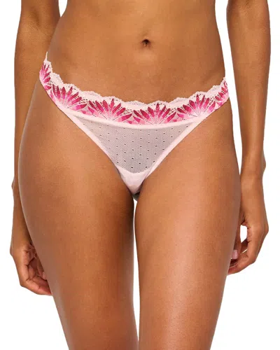 Cosabella Amalia Low-rise Thong In Neutral