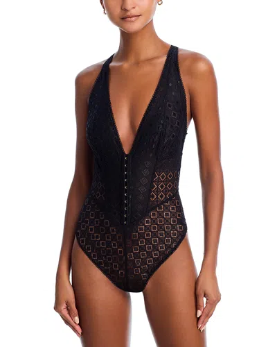 Cosabella Basilica Cinched Teddy In Black