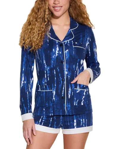 Cosabella Bella Printed Comfort 3pocket Top Boxer Set In Multi