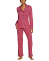 Cosabella Bella Printed Top & Pant Pj Set In Multi