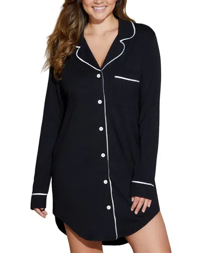 Cosabella Bella Sleepshirt In Black