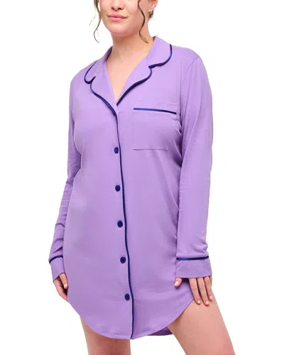 Cosabella Bella Sleepshirt In Li/lu-linaria/lucia