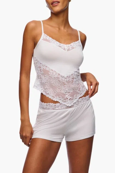 Cosabella Carmela Cami & Boxer Pj Set In White