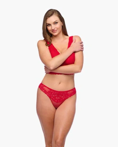 Cosabella Carmela Thong In Red