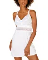 Cosabella Ceylon Modal Curvy Babydoll In White