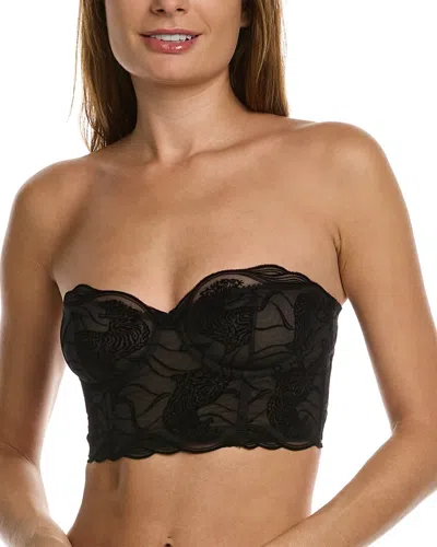 Cosabella Chennai Cropped Bustier In Black