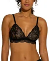 Cosabella Courtney Peek A Boo Bralette In Black
