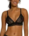 Cosabella Courtney Peek A Boo Bralette In Black