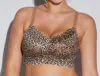 Cosabella Curvy Sweetie Bralette In Leopard In Multi