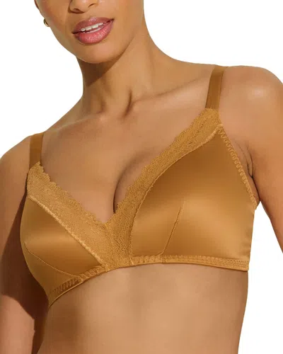 Cosabella Dena Curvy Bralette In Yellow