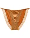 Cosabella Dena High Waist Bikini In Brown